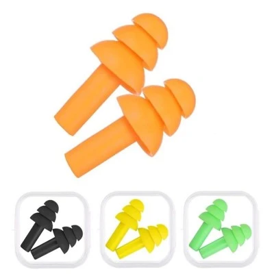 Noise Cancelling Silicone Ear Plugs