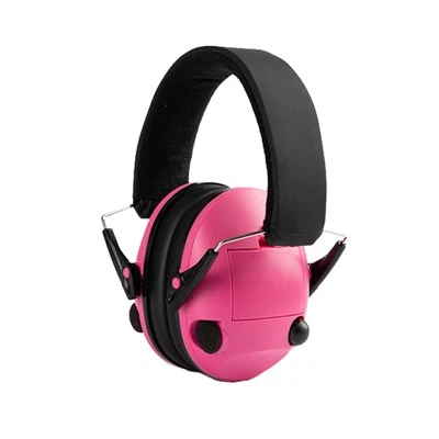 Pink Electronic Shooting Earmuffs