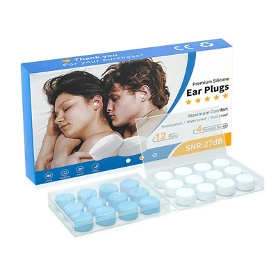 Silicone Ear Plugs Noise Reduction